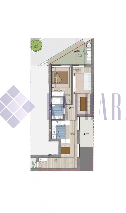 Apartamento T1- Varandas D' Avenida