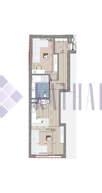 Apartamento T0+1 - Varandas D' Avenida